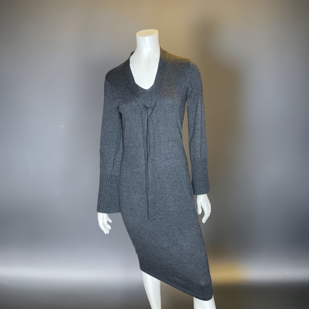 Max studio sweater dress long sleeve small